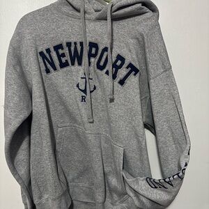 Gray Newport Men's Hoodie